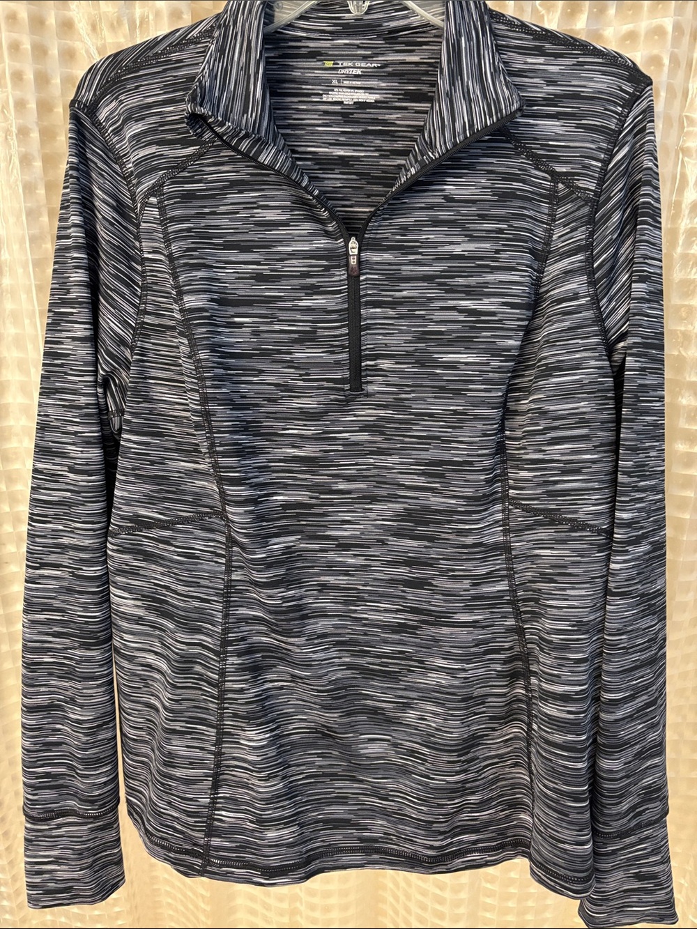 Tek Gear performance quarter zip top